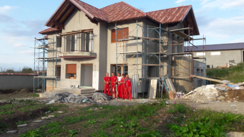 Casa Dumitru – Ferestre Salamander bluEvolution 82 cu toc de renovare in Cisnadie Sibiu